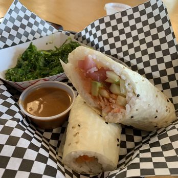 Wasabi Juan's - Rainbow wrap - Sushi Bars Near Me - Birmingham, Alabama Wasabi Juan's - Rainbow wrap - Sushi Bars Near Me - Birmingham, Alabama