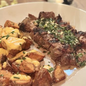 The Hoppy Monk - Steak with chimmichuri sauce - Gastropubs Near Me - San Antonio, Texas The Hoppy Monk - Steak with chimmichuri sauce - Gastropubs Near Me - San Antonio, Texas