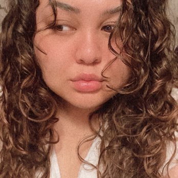 Didi Salon - After (natural curls with leave-in conditioner by Pattern which was recommend by Brenda. LOVE IT ) - Hair Salons Near Me - Burlingame, California