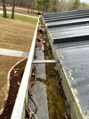 Professional Gutter/Downspout Cleaning - Seamless Aluminum Gutter Cleaning
