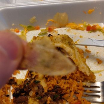 Pedro's Mexican Grill - Plastic in the burrito - Mexican Near Me - Anchorage, Alaska Pedro's Mexican Grill - Plastic in the burrito - Mexican Near Me - Anchorage, Alaska