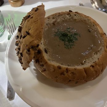 Restauracja Pod Baranem - Mushroom soup - Polish Near Me - Kraków, Massachusetts Restauracja Pod Baranem - Mushroom soup - Polish Near Me - Kraków, Massachusetts