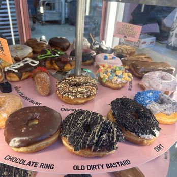 Voodoo Doughnut - Doughnut display - Donuts Near Me - San Antonio, Texas