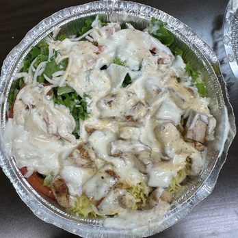 Gyro Rice and Spice - Combo Chicken and Gyro Bowl - Mediterranean Near Me - Dallas, Texas