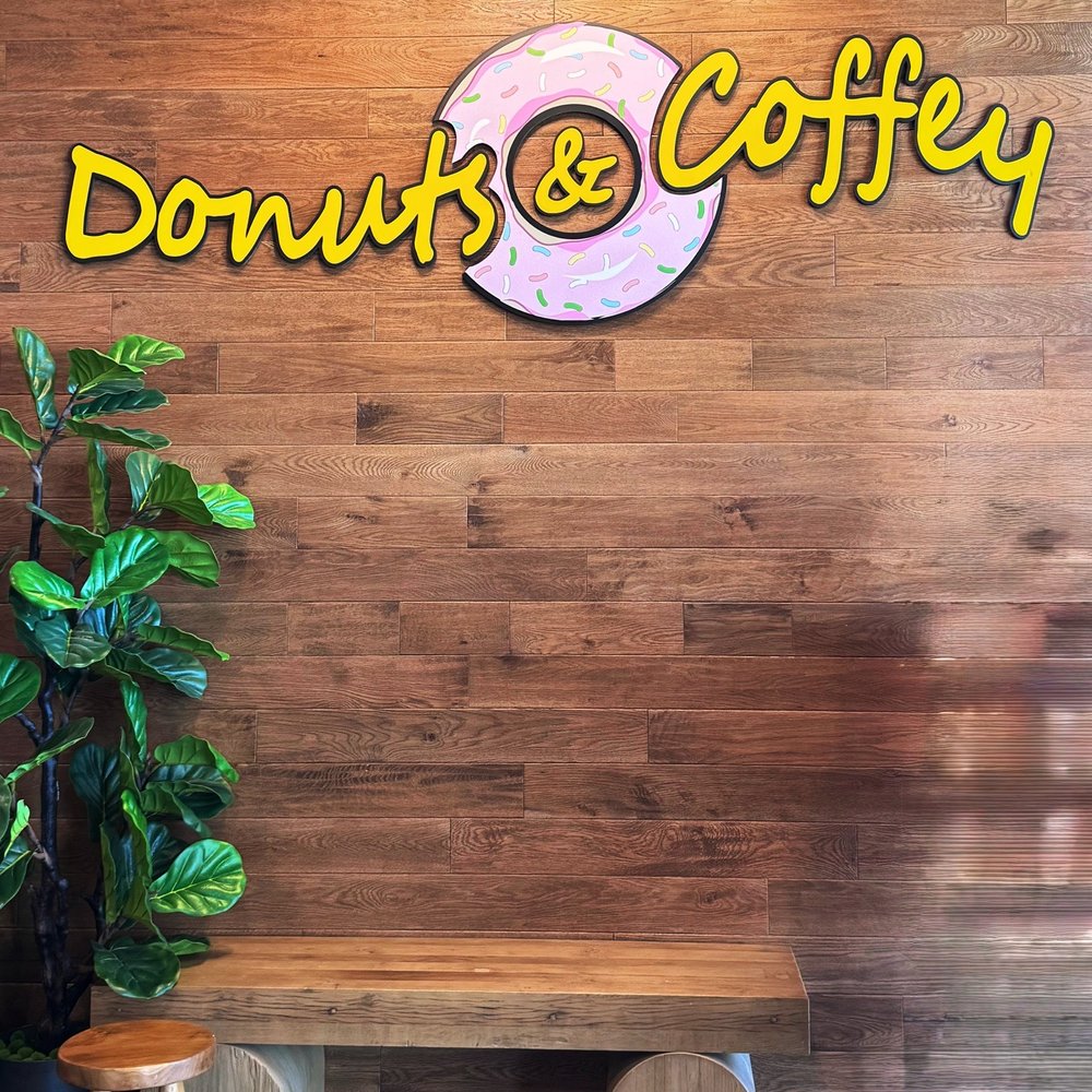 Donuts & Coffey - Inside wall - Donuts Near Me - Roseville, California Donuts & Coffey - Inside wall - Donuts Near Me - Roseville, California