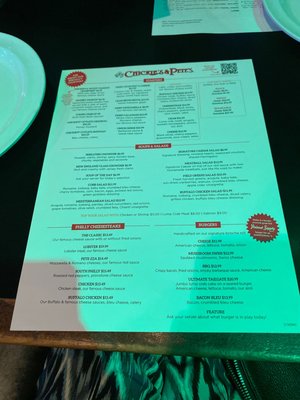 Menu photo 1 Chickie's & Pete's Bensalem, PA Menu photo 1 Chickie's & Pete's Bensalem, PA