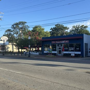 Painted Rooster - View from across the street. - Chicken Wings Near Me - Charlotte, North Carolina