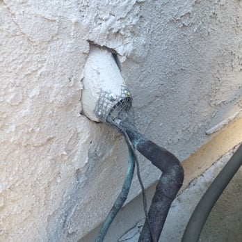 CNK Termite Solutions - Screening around A/C lines to prevent rodent entry done by CNK. - Pest Control Near Me