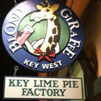 Blonde Giraffe Key Lime Pie