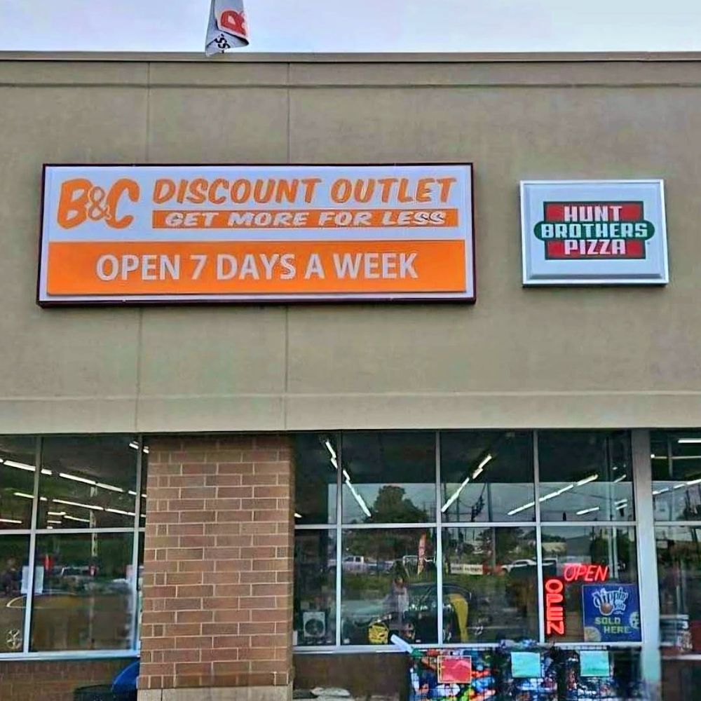 B & C Discount Outlet - Outside view of B&C Discount Outlet LLC. - Grocery Near Me - Henderson, Kentucky B & C Discount Outlet - Outside view of B&C Discount Outlet LLC. - Grocery Near Me - Henderson, Kentucky