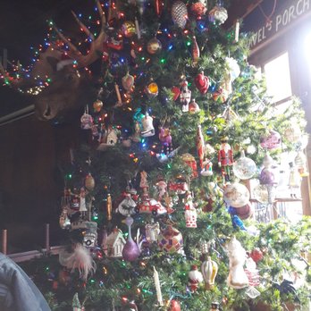 Mt Baldy Lodge - Christmas tree inside the restaurant - American Near Me - Mount Baldy, California Mt Baldy Lodge - Christmas tree inside the restaurant - American Near Me - Mount Baldy, California
