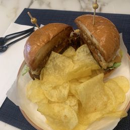The burger