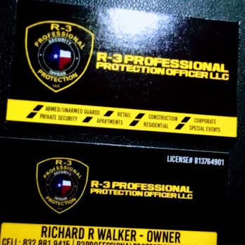 R-3 Professional Protection Officer - Security Services Near Me R-3 Professional Protection Officer - Security Services Near Me