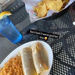Zitos - Beef and chicken enchiladas with queso