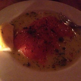 Mediterranean Exploration - Salmon carpaccio - Mediterranean Near Me - Portland, Oregon
