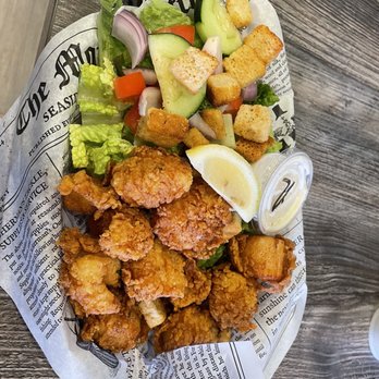 Mama Easley's - Scallop basket - Seafood Near Me - Corolla, North Carolina Mama Easley's - Scallop basket - Seafood Near Me - Corolla, North Carolina