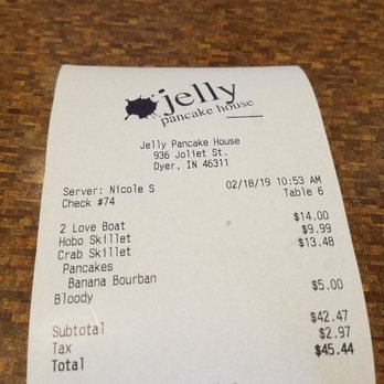 Jelly - 3 drinks and 2 exceptional meals - Breakfast & Brunch Near Me - Dyer, Indiana