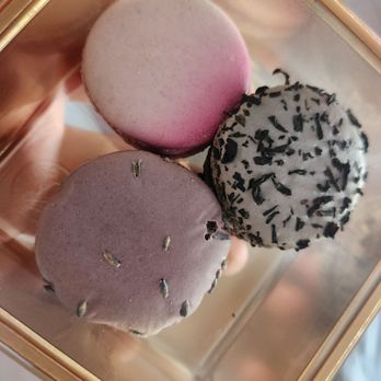 Tous Les Jours - Rose, early grey, and blueberry lavender macarons - Bakeries Near Me - Henderson, Nevada Tous Les Jours - Rose, early grey, and blueberry lavender macarons - Bakeries Near Me - Henderson, Nevada