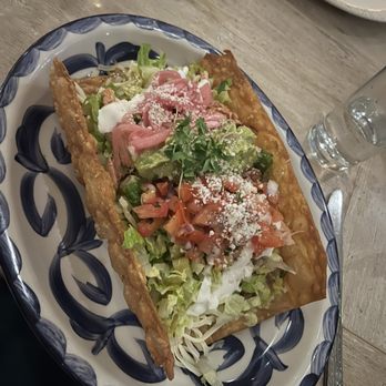 Pueblo - RANCHERO CHICKEN TACO SALAD - Seafood Near Me - San Diego, California Pueblo - RANCHERO CHICKEN TACO SALAD - Seafood Near Me - San Diego, California