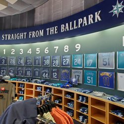 Mariners Team Store - Lots of tees with colors and numbers to choose from!
