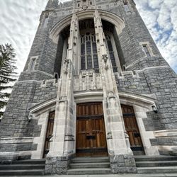 United States Military Academy West Point - Church entrance.