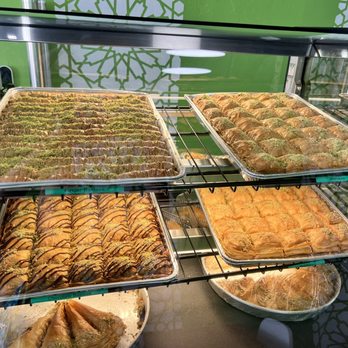 Falafel California - Baklava case - Mediterranean Near Me - San Diego, California