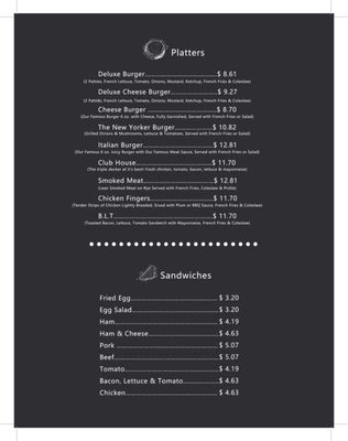 Menu photo 2 Stan's Diner & Take Out Ottawa, ON Menu photo 2 Stan's Diner & Take Out Ottawa, ON