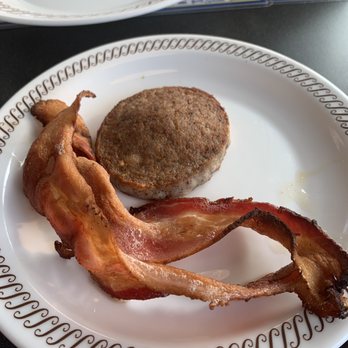 Waffle House - Charlotte - Side half sausage half bacon - Breakfast & Brunch Near Me - Charlotte, North Carolina Waffle House - Charlotte - Side half sausage half bacon - Breakfast & Brunch Near Me - Charlotte, North Carolina