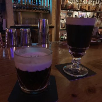 Rendezvous - Irish coffee. Cold on the left, hot on the right. - Coffee & Tea Near Me - Flagstaff, Arizona