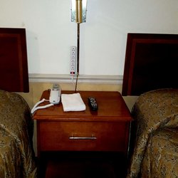 Traveler's Choice Motel - Great idea to add a power strip to plug in your electronics and other equipment.