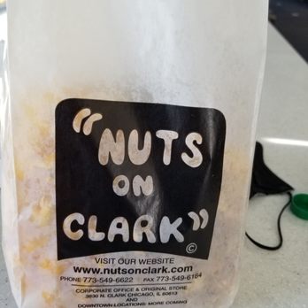 Nuts on Clark - The Bag says it all... - Popcorn Shops Near Me - Chicago, Illinois Nuts on Clark - The Bag says it all... - Popcorn Shops Near Me - Chicago, Illinois