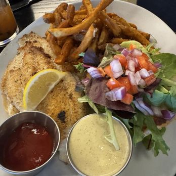 Karrington Rowe - Fish Sandwich - New American Near Me - Brentwood, Tennessee Karrington Rowe - Fish Sandwich - New American Near Me - Brentwood, Tennessee