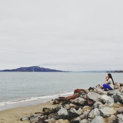 Crissy Field Center - Pumpkin spice latte on a chilly morning.