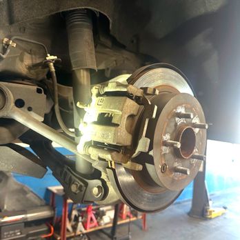 1st Choice Autoworks - My old worn down brake pads - Auto Repair Near Me - Murrieta, California