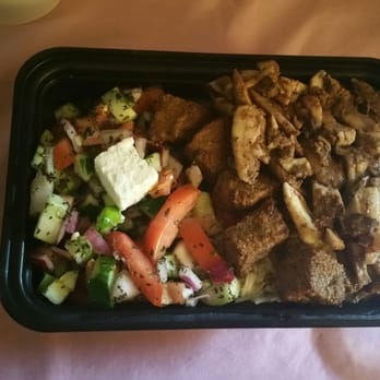 Zendiggi Kebab House - Chicken gyro, beef kebab 50/50 platter with shirazi salad - Persian/Iranian Near Me - Closter, New Jersey Zendiggi Kebab House - Chicken gyro, beef kebab 50/50 platter with shirazi salad - Persian/Iranian Near Me - Closter, New Jersey