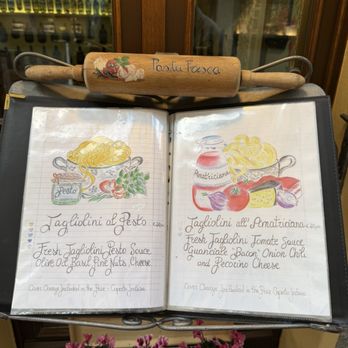 La Lanterna - Hand drawn menu that you can flip through outside of the restaurant - Italian Near Me - Bellagio, LC La Lanterna - Hand drawn menu that you can flip through outside of the restaurant - Italian Near Me - Bellagio, LC