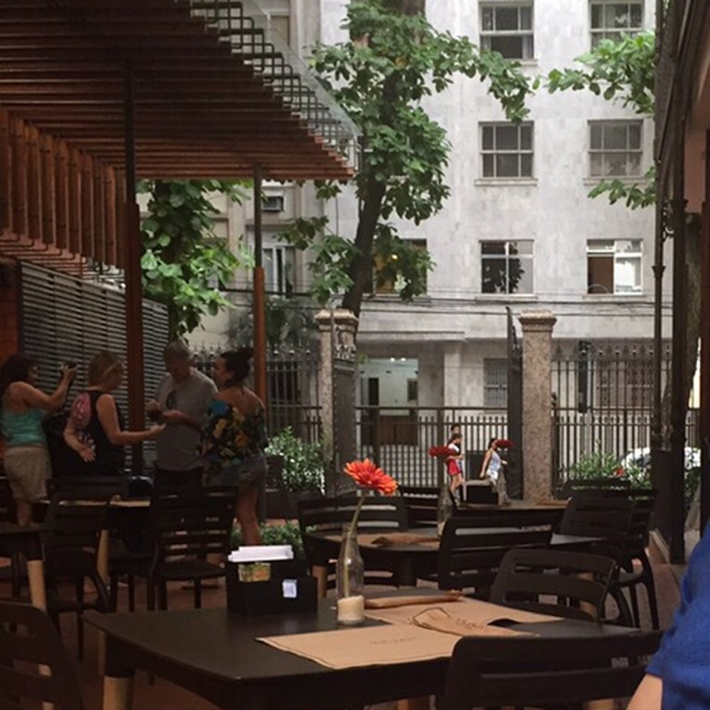 Villa25 Hostel e Suites - View from the restaurant - Hostels Near Me - Rio de Janeiro, RJ