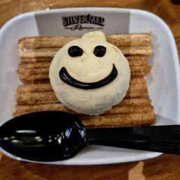 Birthday churros