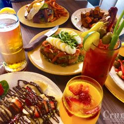 Crumbs Breakfast, Lunch & Bar - Crumbs Brunch Spread available all day every day 7 am - 3 pm