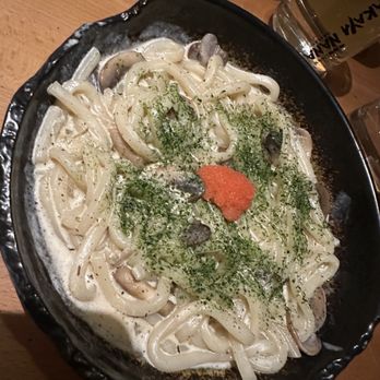 Izakaya Nana - Mentaiko Cream Udon / - Izakaya Near Me - Queens, New York Izakaya Nana - Mentaiko Cream Udon / - Izakaya Near Me - Queens, New York