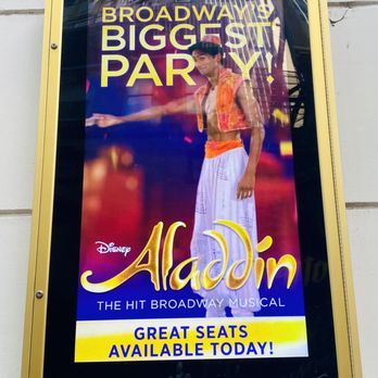 Aladdin The Musical - Aladdin on Broadway - Performing Arts Near Me - New York, New York