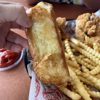 Raising Cane's Chicken Fingers - Texas toast buttered both sides kinda - Fast Food Near Me - Spring, Texas