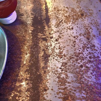 Buenos Dias Cafecito - Rusty table. - Breakfast & Brunch Near Me - Hollister, California