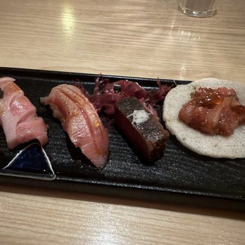 Hana Matsuri Sushi - Glendale - Fatty tuna flight ($32) - Sushi Bars Near Me - Glendale, Colorado Hana Matsuri Sushi - Glendale - Fatty tuna flight ($32) - Sushi Bars Near Me - Glendale, Colorado
