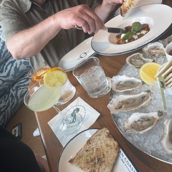 Even Coast - Burrata and delicious cocktails and oysters at HH on a Saturday! - Seafood Near Me - Dallas, Texas