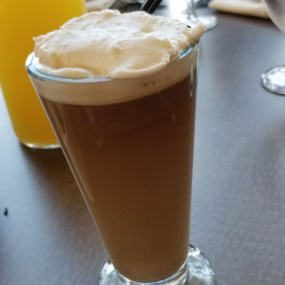 Irish Coffee: Tullamore Dew Irish Whiskey, Bailey's Irish Cream & Coffee ($9)