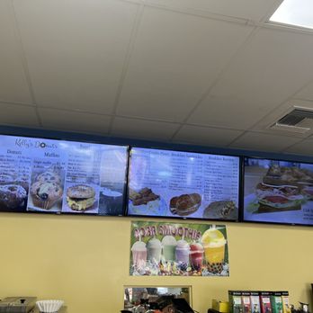 Kelly's Donuts - menus on the wall - Donuts Near Me - San Clemente, California Kelly's Donuts - menus on the wall - Donuts Near Me - San Clemente, California