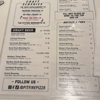 Pitfire Pizza - Drink menu as of 11/19/25 - Pizza Near Me - Carlsbad, California Pitfire Pizza - Drink menu as of 11/19/25 - Pizza Near Me - Carlsbad, California