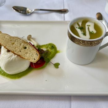 Courtyard Tea Room - Soup and burrata salad - Tea Rooms Near Me - Boston, Massachusetts Courtyard Tea Room - Soup and burrata salad - Tea Rooms Near Me - Boston, Massachusetts
