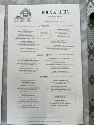 Menu photo 3 Roux & Lucia Dubuque, IA Menu photo 3 Roux & Lucia Dubuque, IA